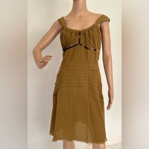 Louis VUITTON cotton dress in size 40 (2-4 American).